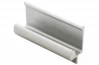Профиль-ручка для 18 мм ДСП, L=4000мм, отделка алюминий анодированный