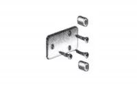 Terno 5 Пластина для крепления балки, с крепежами