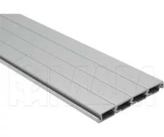 3663 жалюзи, 70 мм (4 ламели), серебро, L-2600: 3663.416