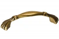 Ручка-скоба 96мм, отделка бронза "Валенсия"