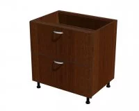 Корпус напольного кухонного шкафа, 2 ящика 800*560*720 Корпус напольного кухонного шкафа, 2 ящика 800*560*720