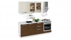 Кухонный гарнитур длиной - 210 см (со шкафом НБ)