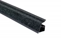 114.Бортик овальный L=3700, гранит чёрный