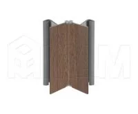 Мультиуголок (высота 100), орех: 19.1365.50