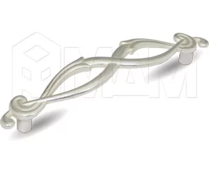 Ручка-скоба 128мм серебро Венецианское: WMN.634.128.00M5