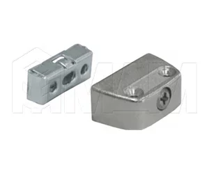 Стяжка трапецевидная без сверления, никель: FTZ 20