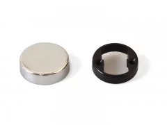 Накладка Дек.д.пет.QS д.стекл.дв,кругл,хром(4части) 51.0150.05.01R.00