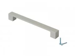 Ручка-скоба 192мм FIRMAX, металл, хром жемчуг