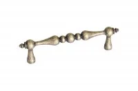 Ручка-скоба 96мм, отделка бронза матовая