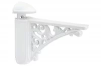 Менсолодержатель, отделка белый глянец