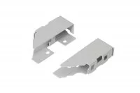 Комплект креплений для задней стенки H.90 из ДСП 16мм, отделка серая