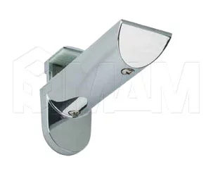 KAIMAN Менсолодержатель для деревянных и стеклянных полок 7 - 41 мм, хром (2 шт.): 7033 53