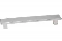 Ручка-скоба 128мм, отделка хром матовый