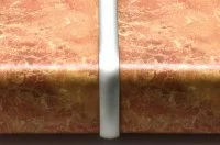 Профиль соединительный Т-образный для столешницы Н.40, алюминий