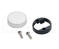 Заглушка декоративная Mini QS круглая, хром матовый: 510150 GR