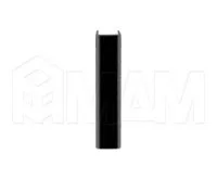 Конечный элемент (высота 100), черный глянец: 19.0330.40