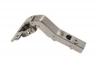 Петля 45 (110) угловая с доводчиком, 48мм, Clip-on (cam), отделка никель