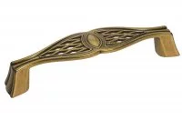 Ручка-скоба 96мм, отделка бронза &quot;Орваль&quot;