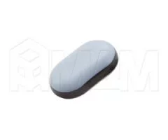 SuperGlide Подпятник прямоугольный самоклеящийся 16х26 мм: HR-A1626
