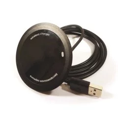 Встраиваемая беспроводная зарядка Qistore Планета Венера Черная