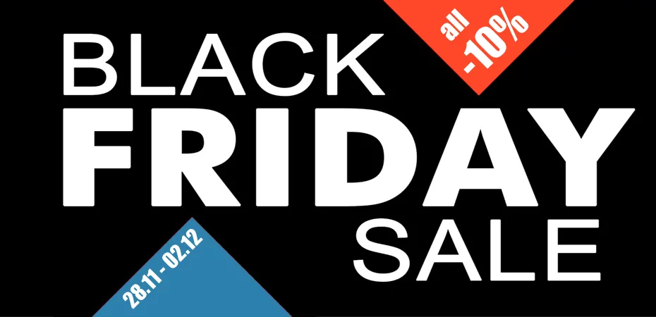 Черная пятница 2019 - Скидки на всю фурнитуру!