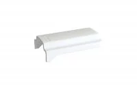 Накладка на чашку петли Lapis, отделка белая матовая