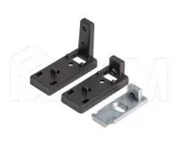 KALI угловое соединение с креплением к стене профиля В, бронза: KL2320BR