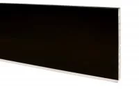 0421 Цоколь ПВХ H.150, L=4000, чёрный NEW