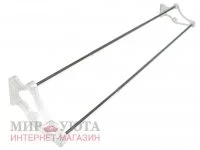 Полка для обуви раздвижная, 45-70 см, фигурная: SS40/70 F