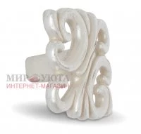 Ручка-кнопка серебро Венецианское: WPO.707.000.00M5