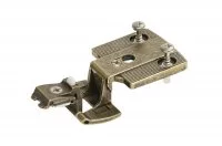 База для накладной петли серии 3000, угол открывания 270°, отделка бронза