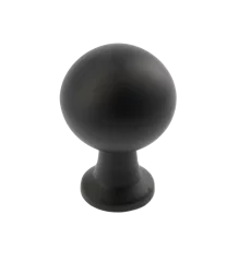 GTV: Ручка NORD кнопка, черный матовый: GZ-NORD-1-20M