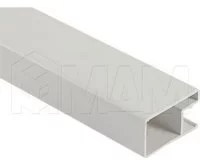LUMINOR Профиль рамочный В459, серебро, 39х19мм, L-3000: LSP-B459-PVC-3000-0 LUMINOR Профиль рамочный В459, серебро, 39х19мм, L-3000: LSP-B459-PVC-3000-0