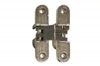 Петля скрытая для дверей и фасадов толщиной от 23мм, отделка никель