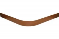 1856 Закругление для цоколя ПВХ Н.100, вишня стандартная NEW