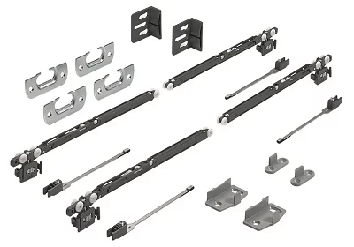 Hettich: 9208511: Комплект с демпферами Silent System для закрывания и открывания Hettich: 9208511: Комплект с демпферами Silent System для закрывания и открывания