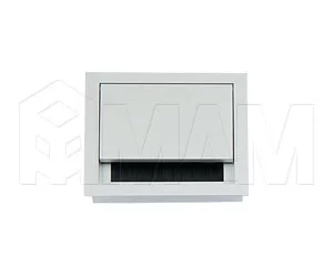 Заглушка кабель-канала, алюминиевая, 100х100 мм: 2113.101.S