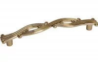 Ручка-скоба 128мм, отделка бронза металлик