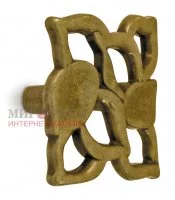 Ручка-кнопка бронза состаренная: WPO.688.000.00D1