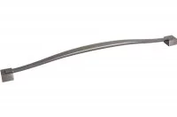 Ручка-скоба 320мм, отделка сталь вороненая шлифованная