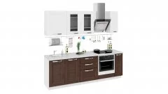 Кухонный гарнитур длиной - 240 см (со шкафом НБ)