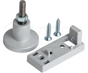 KALI регулируемая опора для профиля В, серебро: KL2321GR