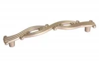 Ручка-скоба 128мм, отделка жемчуг