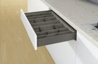 Hettich: 9183332: Организация OrgaTray 570 для ящиков ArciTech, NL500, KB600, пластик, антрацит