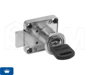 Замок для 1-ой двери, выдвижной, хром: MK 507-11 CR