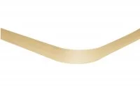 8040 Закругление для цоколя ПВХ Н.120, шпон абачи