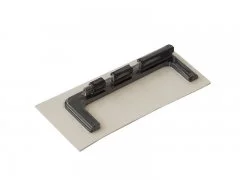 Комплект торцевых заглушек П-образных среднего профиля GOLA Alphalux(2 части:L+R), алюминий черный