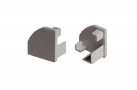 Заглушка глухая для профиля 1919F, цвет серый