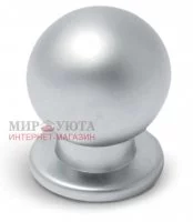 Ручка-кнопка D18мм хром матовый: GN3408