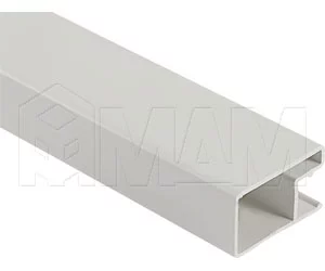 LUMINOR Профиль рамочный В459, серебро, 39х19мм, L-3000: LSP-B459-PVC-3000-0 LUMINOR Профиль рамочный В459, серебро, 39х19мм, L-3000: LSP-B459-PVC-3000-0